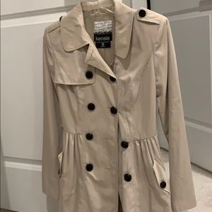 Kensie trench coat/ rain jacket